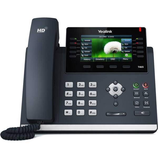 Yealink SIP T46S IP Phone، تلفن تحت شبکه یالینک مدل SIP T46S