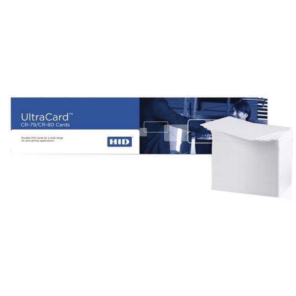 Fargo Ultracard PVC Card white 500Pcs per Box، کارت پی وی سی فارگو مدل Ultracard خام سفید بسته 500 عددی