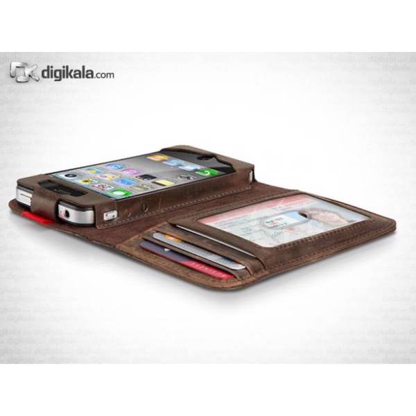 Book Case for iPhone 5، قاب طرح کتاب برای آیفون 5