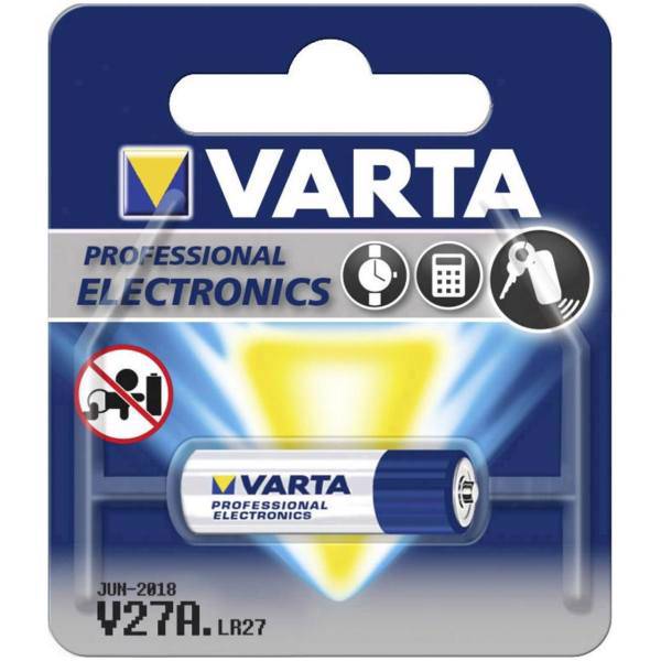 Varta V27A Alkaline 27A Battery Pack Of 1، باتری 27A وارتا مدل V27A Alkaline بسته 1 عددی