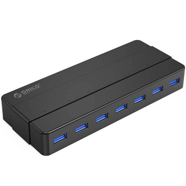 Orico H7928-U3-V1 7-Port USB 3.0 Hub، هاب 7 پورت USB 3.0 اوریکو مدل H7928-U3-V1