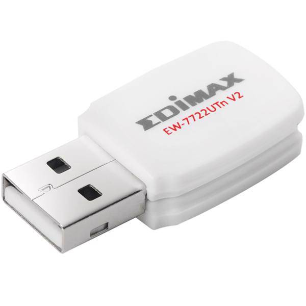 Edimax EW-7722UTn V2 USB Network Adapter، کارت شبکه USB ادیمکس مدل EW-7722UTn V2