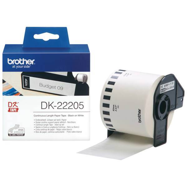 Brother DK-22205 Label Printer Label، برچسب پرینتر لیبل زن برادر مدل DK-22205