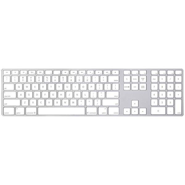 Apple Wired Keyboard with Numeric Keypad For Mac، صفحه کلید باسیم اپل با بخش عددی مناسب مک