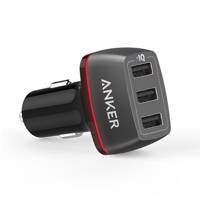 Anker A2231 PowerDrive Plus 3 شارژر فندکی انکر مدل A2231 PowerDrive Plus 3
