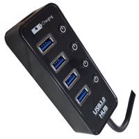 Elite -Switch Power 4 Port USB 3.0 HUB هاب USB 3.0 الایت مدل سوییچ پاور