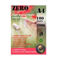 کاغذ عکس ZERO مدل گلاسه 200 گرم سایز A4 بسته 100 عددی