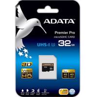 ADATA Premier Pro Class 10 UHS-I U1 45MBps microSDHC - 32GB کارت حافظه‌ microSDHC ای دیتا مدل Premier Pro کلاس 10 استاندارد UHS-I U1 سرعت 45MBps ظرفیت 32 گیگابایت