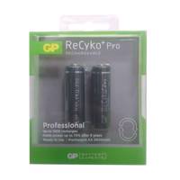 باتری قلمی قابل شارژ سایز AA جی پی مدل ReCyko Plus Pro 2000mAh بسته 2 عددی