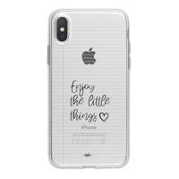 Enjoy The Little Things Case Cover For iPhone X / 10 کاور ژله ای وینا مدل Enjoy The Little Things مناسب برای گوشی موبایل آیفون X / 10