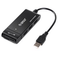 Orico H32TS-U2 3 Port USB 2.0Hub with Crad Reader هاب USB 2.0 اوریکو مدل H32TS-U2