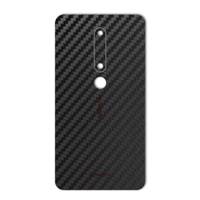 MAHOOT Carbon-fiber Texture Sticker for Nokia 6/1 برچسب تزئینی ماهوت مدل Carbon-fiber Texture مناسب برای گوشی Nokia 6/1