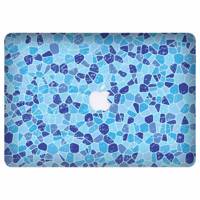 Wensoni Blue Mosaic Sticker For 13 Inch MacBook Pro برچسب تزئینی ونسونی مدل Blue Mosaic مناسب برای مک بوک پرو 13 اینچی