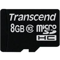 Transcend MicroSD Class 10 - 8GB - کارت حافظه میکرو SD ترنسند کلاس 10 - 8 گیگابایت