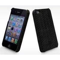 Kajsa Black Leather Case For iPhone 4S - کاور آیفون 4S کاجسا چرمی مشکی