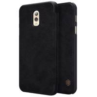 Nillkin Qin Leather Flip Cover For Samsung Galaxy C8 کیف کلاسوری چرمی نیلکین مدل Qin مناسب برای گوشی موبایل سامسونگ Galaxy C8