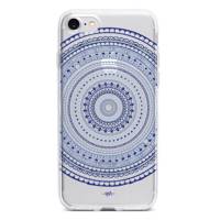 Blue Mandala Case Cover For iPhone 7 /8 کاور ژله ای وینا مدل Blue Mandala مناسب برای گوشی موبایل آیفون 7 و 8