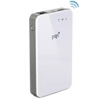 Pqi A300 Air Bank Portable Wi-Fi Hard Drive - 500GB - هارد دیسک بی‌سیم پی کیو آی مدل A300 ایر بانک ظرفیت 500 گیگابایت
