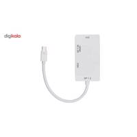 4k Mini DisplayPort To DVI/HDMI/VGA مبدل Mini DisplayPort به DVI و HDMI و VGA مدل 4K