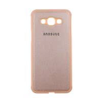 کاور گوشی TPU مدل طرح چرم مدل مناسب برای گوشی موبایل سامسونگ Galaxy A8
