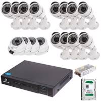 AHD Negron Retail Industrial Surveillance 16Cameras Network Video Recorder - سیستم امنیتی ای اچ دی نگرون کاربری صنعتی 16 دوربین