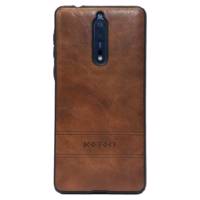 Koton Leather design Cover For Nokia 8 کاورطرح چرم مدل Koton مناسب برای گوشی موبایل نوکیا 8