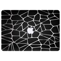 Wensoni Silver Metal Net Sticker For 15 Inch MacBook Pro برچسب تزئینی ونسونی مدل Silver Metal Net مناسب برای مک بوک پرو 15 اینچی