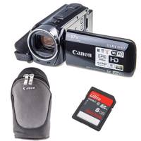 Canon Legria HF R57 With Bag And 8GB Sandisk SDHC Card - دوربین فیلم برداری کانن Legria HF R57 به همراه کیف و کارت حافظه 8 گیگابایتی سندیسک