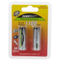 Sunny Batt Long Life Rechargeable AA Battery Pack of 2 - باتری قلمی قابل شارژ سانی بت مدل Long Life بسته 2 عددی