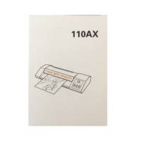 AX 110 Laminatin Film 150 Microns 7x10 Pack of 100 طلق پرس آ ایکس 110 براق مدل 150 میکرون سایز 7X10 بسته 100 عددی