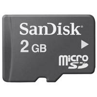 Sandisk MicroSD Card 2GB کارت حافظه میکرو اس دی سن دیسک 2 گیگابایت