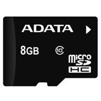 Adata MicroSD Card 8GB Class 10 کارت حافظه MicroSD Card ای دیتا 8GB Class 10