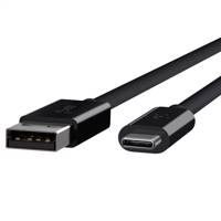 کابل تبدیل USB به USB-C مدل MN به طول 15 سانتی متر