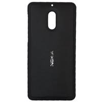 TPU Leather Design Cover For Nokia 6 کاور ژله ای طرح چرم مدل آرم دار مناسب برای گوشی موبایل نوکیا 6