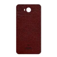 MAHOOT Natural Leather Sticker for Huawei Y5 2017 برچسب تزئینی ماهوت مدلNatural Leather مناسب برای گوشی Huawei Y5 2017