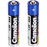 Camelion Super Heavy Duty AAA Battery Pack of 2 باتری نیم قلمی کملیون مدل Super Heavy Duty بسته 2 عددی