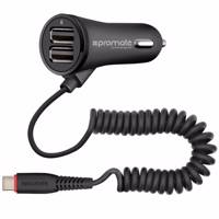 Promate proCharge-C2 Car Charger شارژر فندکی پرومیت مدل proCharge-C2