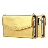 Zenus Gold Diary iPhone 5/5s Case - کیف زیناس طلایی دایری آیفون 5/5s