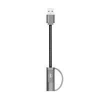 JOYROOM S-M329 USB to MicroUSB cable 10CM کابل تبدیل USB به microusb جویروم مدل S-M329 به طول 10 سانتی متر