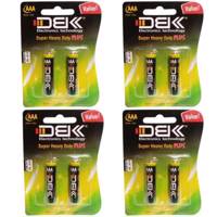 DBK Super Heavy Duty Plus AAA Batteryack of 8 باتری نیم قلمی DBK مدل Super Heavy Duty Plus بسته 8 عددی