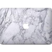 Wensoni White Marble Sticker For 15 Inch MacBook Pro برچسب تزئینی ونسونی مدل White Marble مناسب برای مک بوک پرو 15 اینچی