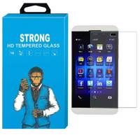 Strong Tempered Glass Screen Protector For Blackberry Z10 محافظ صفحه نمایش شیشه ای تمپرد مدل Strong مناسب برای گوشی بلک بری Z10