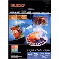 Lucky super glossy photo paper - کاغذ عکس گلاسه لاکی مخصوص پرینتر جوهر افشان