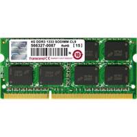Transcend DDR3 1333 MHz SODIMM RAM - 4GB - رم لپ تاپ ترنسند مدل DDR3 1333 Mhz SODIMM ظرفیت 4 گیگابایت