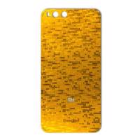 MAHOOT Gold-pixel Special Sticker for Xiaomi Mi6 - برچسب تزئینی ماهوت مدل Gold-pixel Special مناسب برای گوشی Xiaomi Mi6