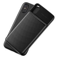 Baseus Case 5000 mAh PowerBank for iPhone X کاور شارژ همراه باسئوس مدل Back Pcak مناسب برای ایفون x