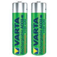 Varta 2100mAh Rechargeable AA Battery Pack of 2 باتری قلمی قابل شارژ وارتا مدل 2100mAh بسته 2 عددی