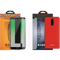 کاور کوالا مدل سیلیکونی مناسب برای گوشی موبایل هوآوی Mate 10 Lite به همراه محافظ صفحه نمایش