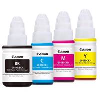Canon GI-490 Package Ink For G1400 G2400 G3400 پک کامل جوهر مخزن کانن مدل GI-490