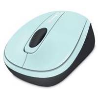 Microsoft Wireless Mobile Mouse 3500 Aqua Blue ماوس مایکروسافت وایرلس موبایل 3500 آبی روشن
